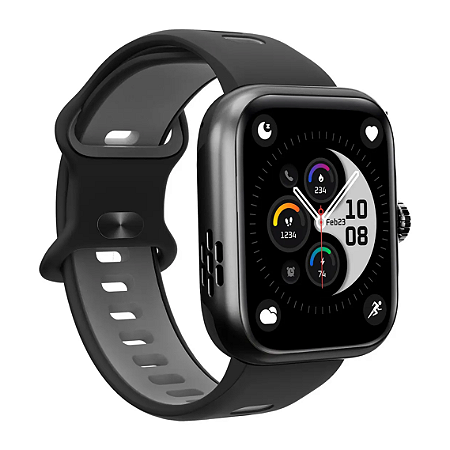 Smartwatch Action Wearzone | Esportivo | à prova d'água, GPS integrado e 7 Dias de Bateria