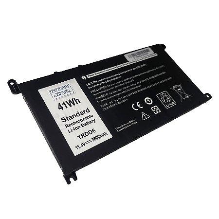 Bateria Notebook YRDD6 Compatível Dell Inspiron 5482 5480 5481 5485 5491 5591 5593 3583 3310 2-em-1 3493 3582 3593 3793 5584 5493 5581 (Forma de envio, somente via PAC, não escolha Sedex)