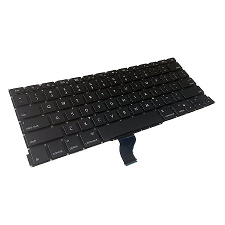 Teclado Compatível Macbook Pro Retina 13 A1502 2013 2015 Inglês-EUA
