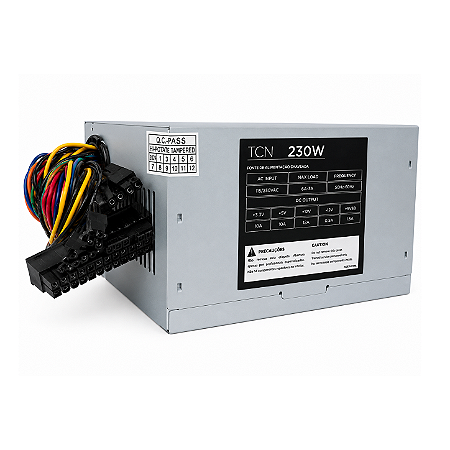Fonte de Alimentação ATX Para Computador Bulk TCN 230W Sem Cabo