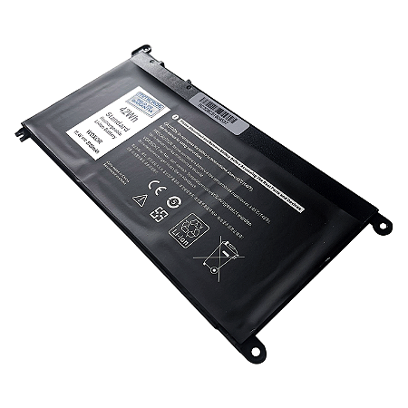 Bateria Notebook Compatível Part Number WDX0R Dell 3700mAh (Forma de envio, somente via PAC, não escolha Sedex)