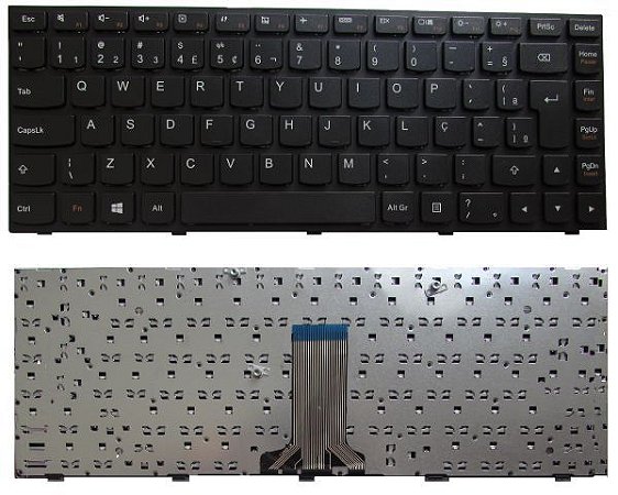 Teclado Notebook Lenovo B40-30 B40-70 Bra Pk1314i2a20 G40-70 G40-30 -  Mmicros Soluções Tecnológicas