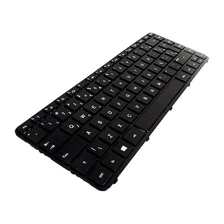 Teclado Compatível Notebook HP 14-r000 14-050br 14-r051br 14-r0 G1 240 G3 245 G3 CQ14 TPN-Q129 746019-201