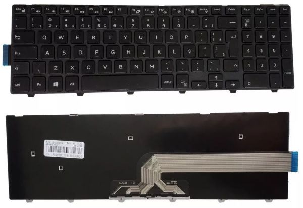 Teclado para Notebook Dell Inspiron 15-3000 15 5000 Series I15 3567 P40F P51F