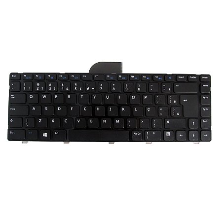 Teclado Notebook Compatível Dell Inspiron 14 2620 3421 5421 P37G Br com Ç V137225AR1