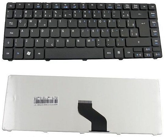 Teclado Notebook Acer Aspire Aezq1600010 4349 4736 4745 4739z 4738z 3810 ZQ1 Br