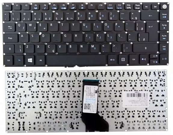 Teclado Notebook Acer Aspire E14 E5-473 E5-474 E5-475 E5-422 E5-432 Travelmate P449 G2 M Cód:706