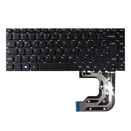 Teclado Notebook Compatível Samsung NP370E4k, NP370E4K-KD3BR, NP370E4J-BT1BR