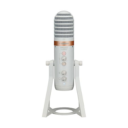 YAMAHA AG01 Microfone Condensador com interface de audio USB Integrada Cor Branca