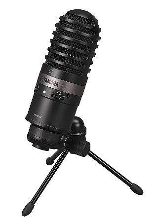 YAMAHA YCM01U MICROFONE USB PODCAST STREAMING PRETO ORIGINAL PROMOÇÃO CIVEBRA