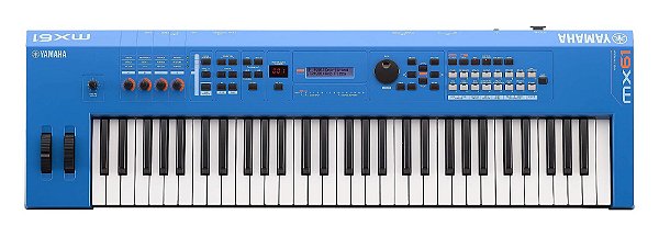 MX61 BU Azul Yamaha Sintetizador 61 teclas Original Novo Garantia 1 ano