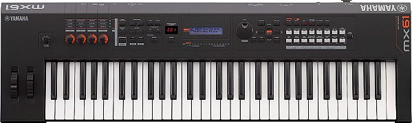 MX61 Bk Preto Yamaha Sintetizador 61 teclas Original Novo Garantia 1 ano