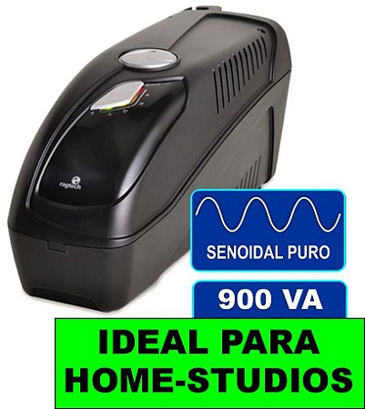 NoBreak Senoidal Profissional 900VA IDEAL PARA HOME STUDIOS