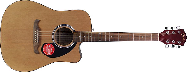 Violão Fender FA-125CE V2 Dreadnought Cutaway Eletroacustico