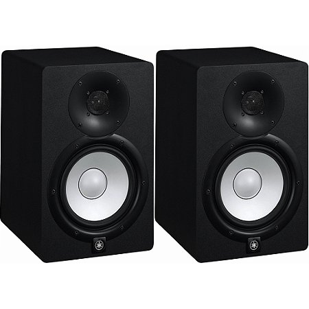 HS7 YAMAHA MONITORES DE AUDIO PAR (110V) ORIGINAIS NOVOS 1 ANO GARANTIA