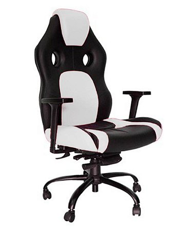 Cadeira Gamer para Escritório Linha Gamer Racing Branco