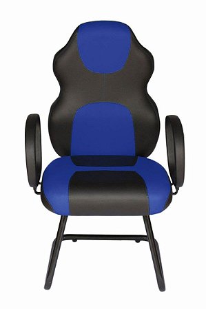 Cadeira Gamer Interlocutor Linha Gamer Racing Azul