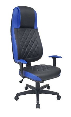 Cadeira Gamer para Home Office Linha Gamer Blenda Azul