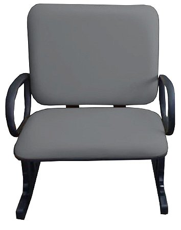 Cadeira para Escritório para Obesos até 250kg Cinza