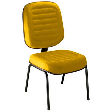 Cadeira para Auditório e Salas de Convenções Diretor Gomada Linha Blenda Amarelo