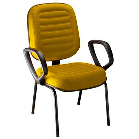 Cadeira para Auditório e Salas de Convenções Diretor Gomada Linha Blenda Amarelo