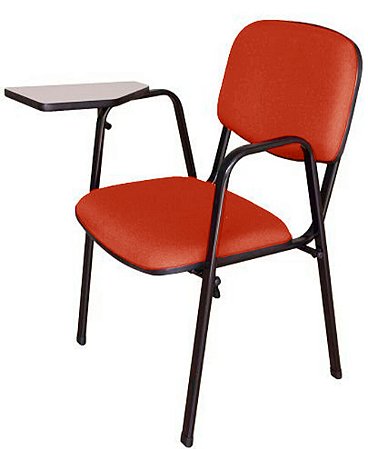 Cadeira Escolar Universitária para Auditórios Linha Hotel Vermelho