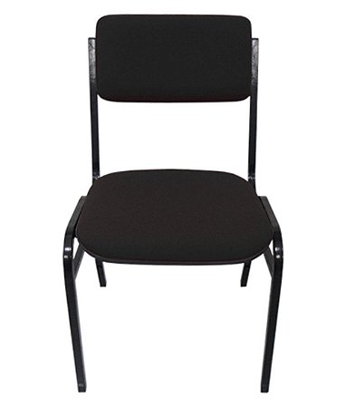 Cadeira Empilhável para Auditórios Linha Hotel Smart Preto
