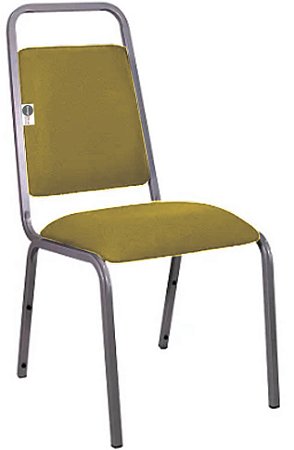 Cadeira Empilhável para Hotelaria Linha Hotel Fremon Amarelo