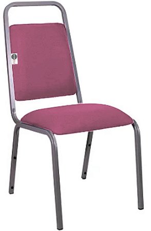 Cadeira Empilhável para Hotelaria Linha Hotel Fremon Rosa