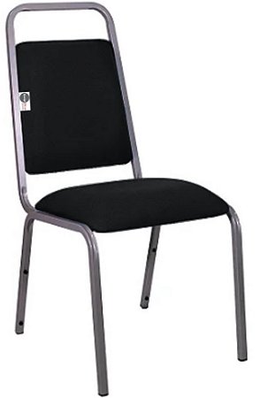 Cadeira Empilhável para Hotelaria Linha Hotel Fremon Preto