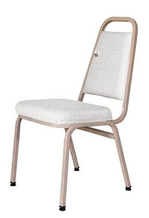 Cadeira Empilhável para Hotelaria Linha Hotel Jersey Branco