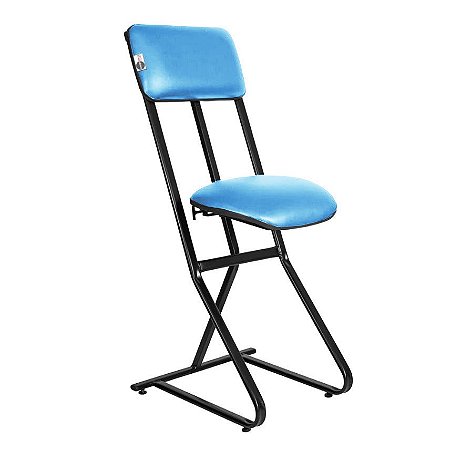 Banqueta para Seguranças, Vigilantes e Vigias Linha Security Azul
