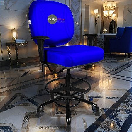 Cadeira Caixa Alta que Suporta até 250kg para Porteiros e Obesos, ideal para Portaria de Prédios e Condomínios