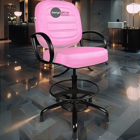 Cadeira Caixa Alta que Suporta até 250kg para Porteiros e Obesos, ideal para Portaria de Prédios e Condomínios