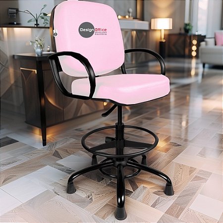 Cadeira Caixa Alta que Suporta até 250kg para Porteiros e Obesos, ideal para Portaria de Prédios e Condomínios