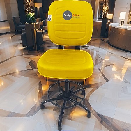 Cadeira Caixa Alta que Suporta até 250kg para Porteiros e Obesos, ideal para Portaria de Prédios e Condomínios