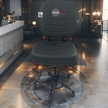 Cadeira Caixa Alta que Suporta até 250kg para Porteiros e Obesos, ideal para Portaria de Prédios e Condomínios