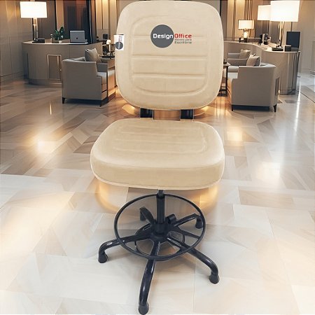 Cadeira Caixa Alta que Suporta até 250kg para Porteiros e Obesos, ideal para Portaria de Prédios e Condomínios