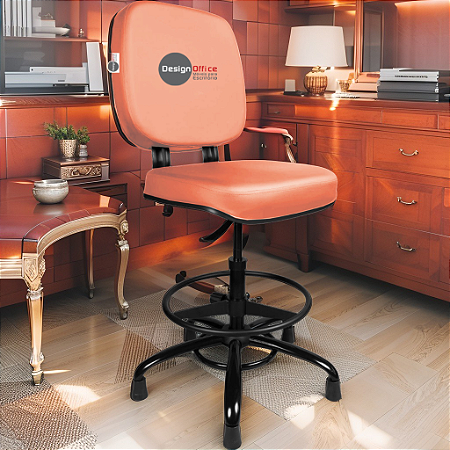 Cadeira Caixa Alta que Suporta até 250kg para Porteiros e Obesos, ideal para Portaria de Prédios e Condomínios