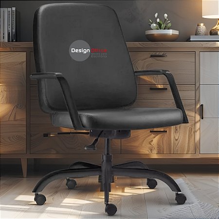 Cadeira que Suporta até 250kg Giratória para Obesos e Porteiros, ideal para Escritório e Portaria de Prédios e Condomínios