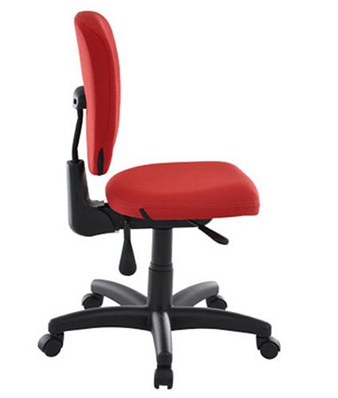 Cadeira Executiva com Back System  Linha Lombar Vermelho