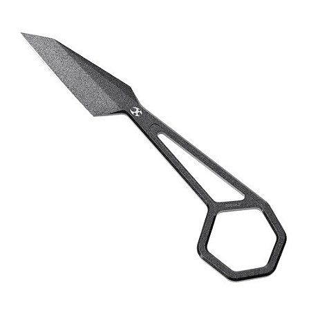 Neck Knife Kancept Hex Dark Green Coated Sandvik 14c28n Steel Kydex