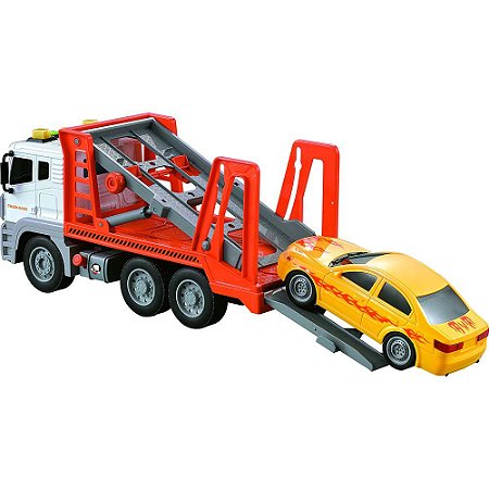 Caminhão Guincho Reboque Super Truck - 39 cm - Smile Toys Brinquedos