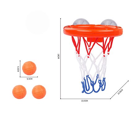 BRINQUEDO INFANTIL PARA BANHO BASQUETEBOL