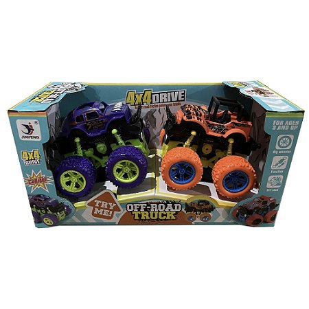 CARRINHO COM FRICCAO OFF ROAD TRUCK