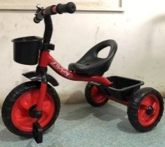 TRICICLO PARA CRIANÇA VERMELHO SHINY TOYS