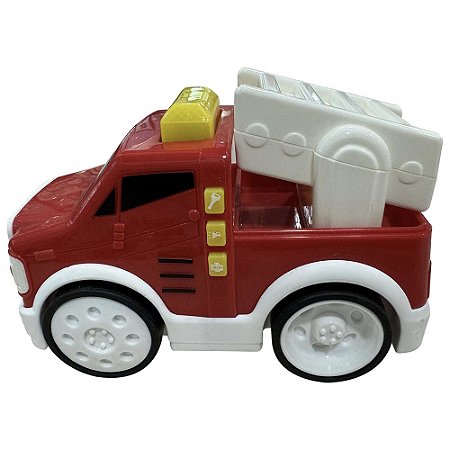 CARRINHOS DA SAUDE VERMELHO COM LUZ E SOM PUBLIC HEROES BABY SHINY TOYS