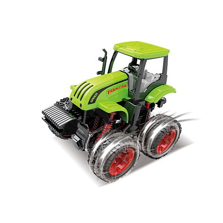 TRATOR MONSTER FRICÇÃO 4WD DISPLAY 12 SHINY TOYS