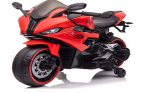 MOTOCICLETA ELETRICA SPEED VERMELHA 12V4.5 SHINY TOYS