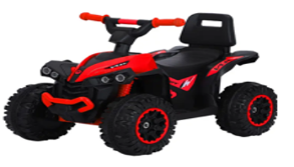 QUADRICICULO ELETRICO VERMELHO 6V4AH